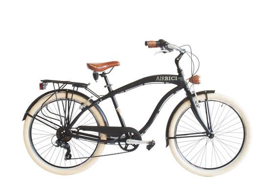 Vélo urbain Airbici 790M Homme, cadre en aluminium noir