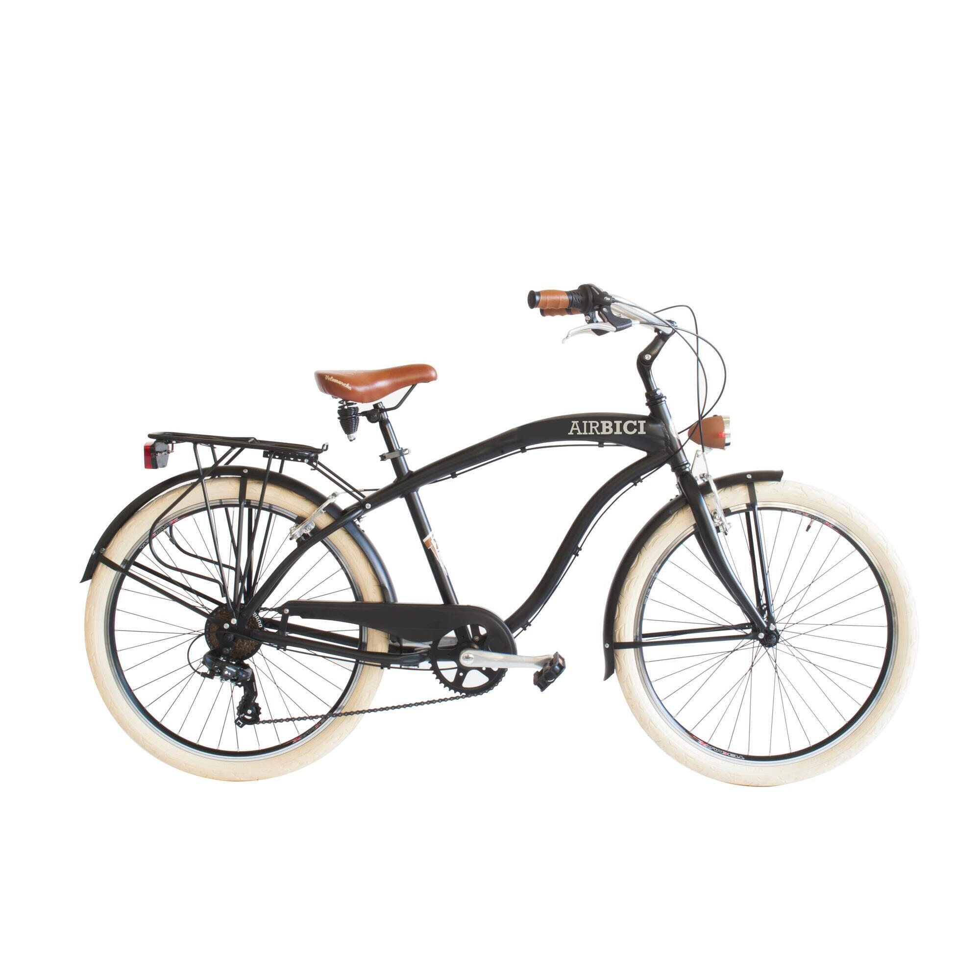 Velo urbain Airbici 790M Homme cadre en aluminium noir AIRBICI Decathlon
