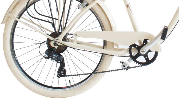 Bicicleta cidade Cruiser 790M, quadro em alumínio, beige 4/5