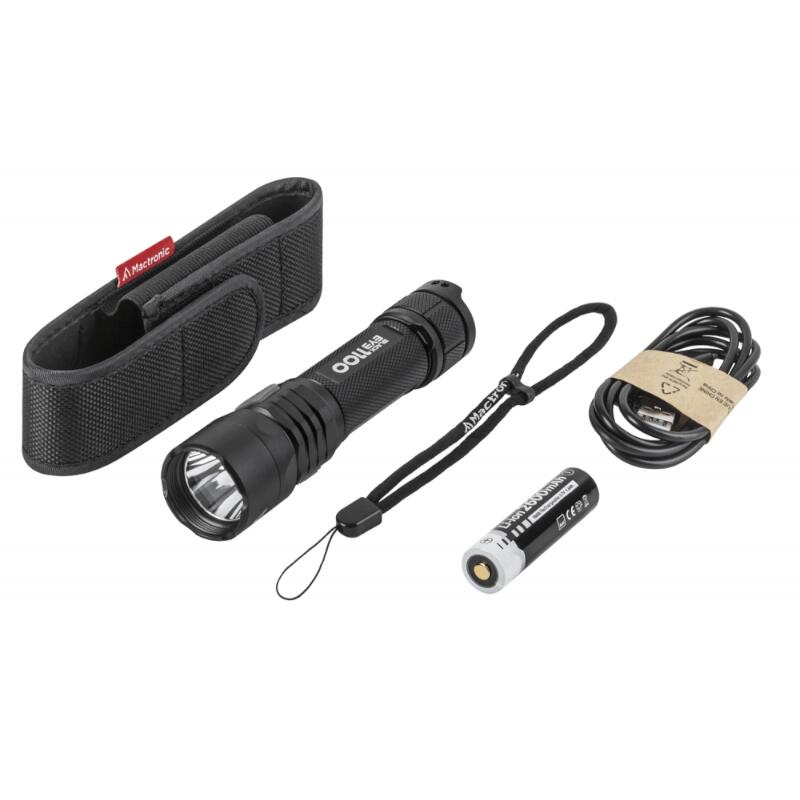 Zaklamp Black-Eye High Power - 1100 lumen - Zwart 5/5