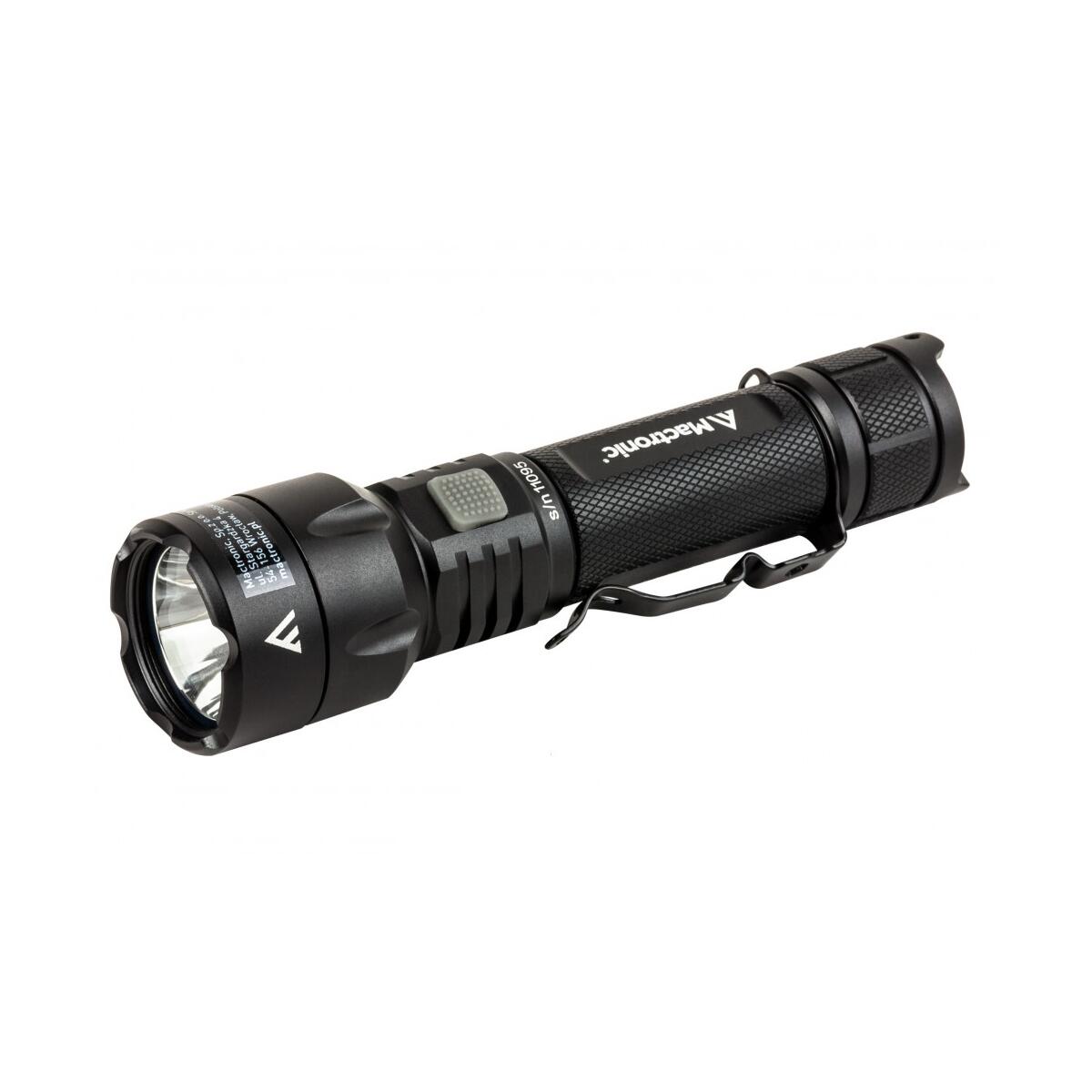MACTRONIC Zaklamp Black-Eye High Power - 1100 lumen - Zwart