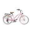 Bicicleta Urbana Airbici CRUISER Cuadro de Aluminio, 6 Velocidades,  rosa