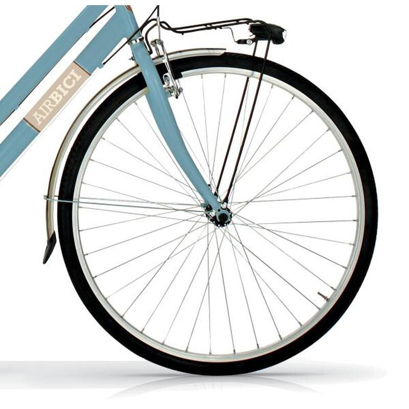 Bicicletta da città Urbana Airbici Allure , telaio in acciaio, 6 velocitá