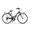 Bicicleta de ciudad Urbana Airbici allure L, cuadro de acero, 6 velocidades