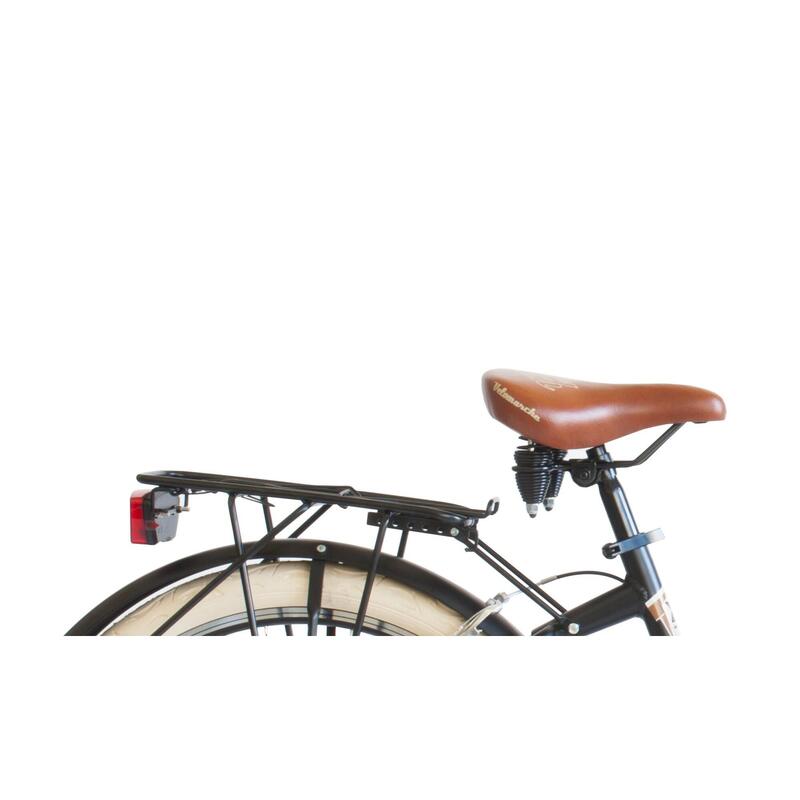 Bicicletta Urbana Airbici Cruiser Lady, telaio in alluminio, 6 veloitá, nera