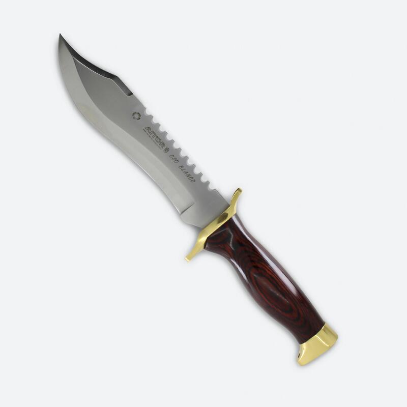 Cuchillo de Caza para Remate Aitor Knives Oso Blanco Acero Inoxidable 185mm