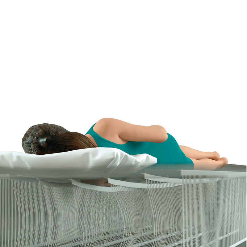 Raised Comfort - Matelas d'air - Double - Pompe Intégrée - 203x152x36 cm