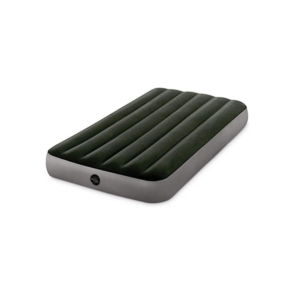 Materac dmuchany jednoosobowy z pompką 191x99x25 cm Intex 64777