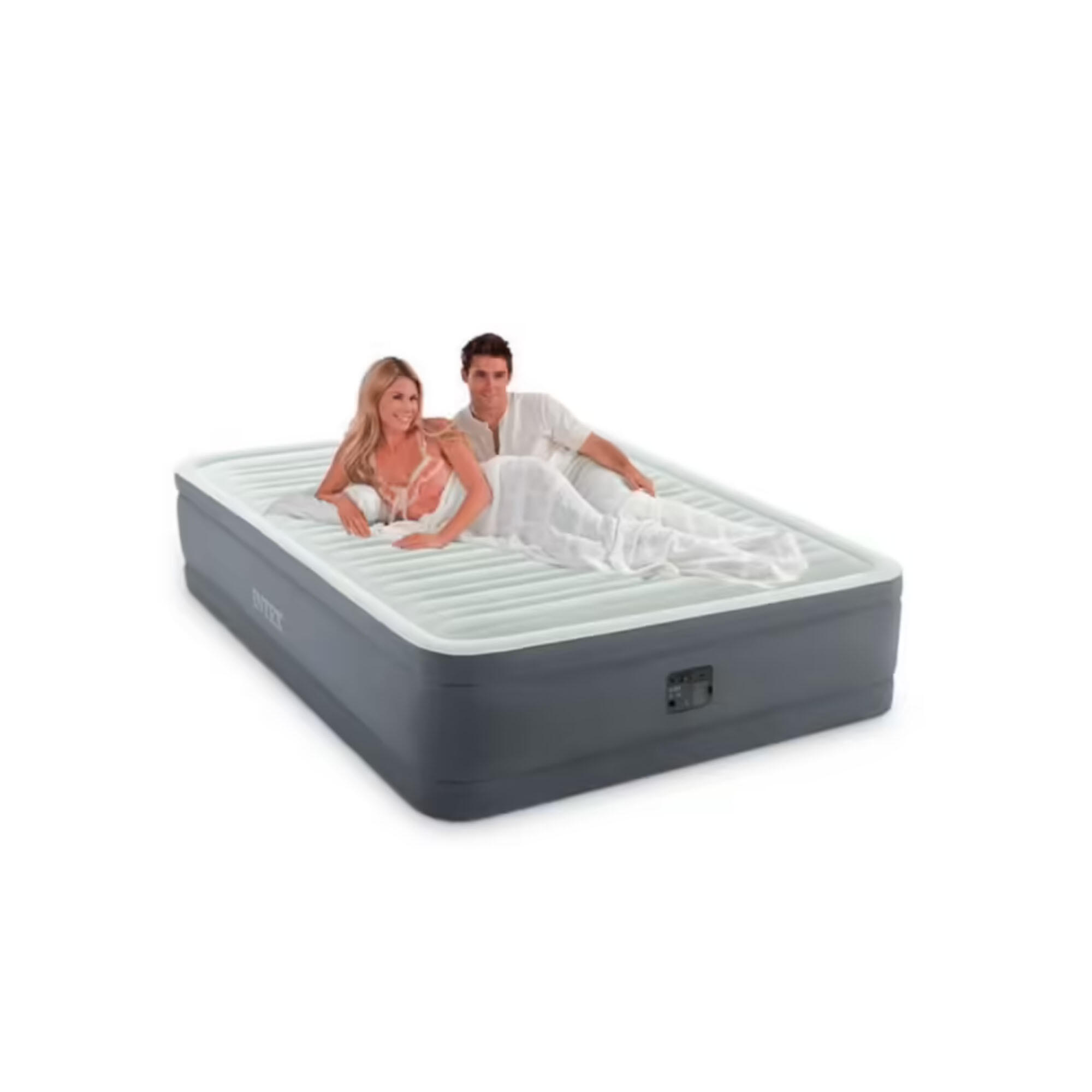 Intex 64906NP - Materasso Matrimoniale Autogonfiante, 152X203X46 cm 3/5