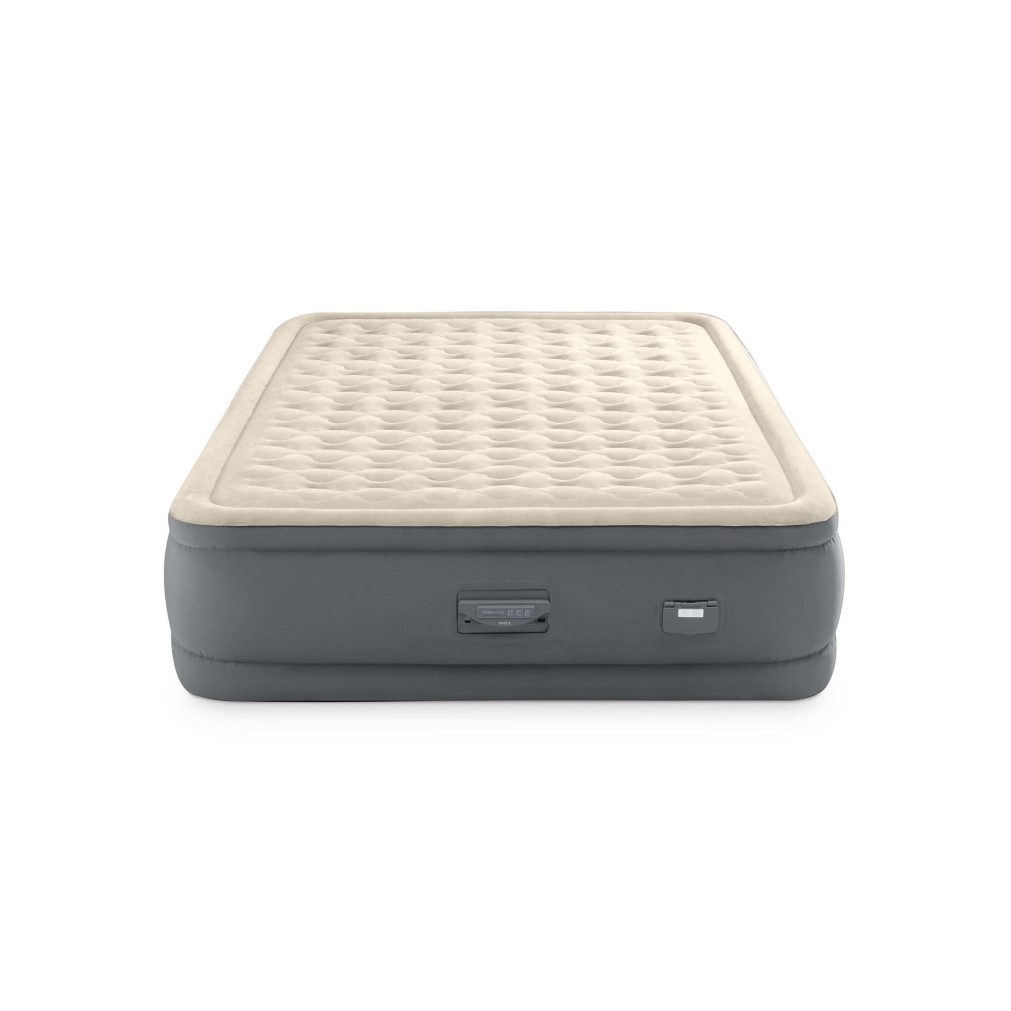 Intex PremAire II 2-persoons luchtbed 2.03 m met pomp, grijs 3/5