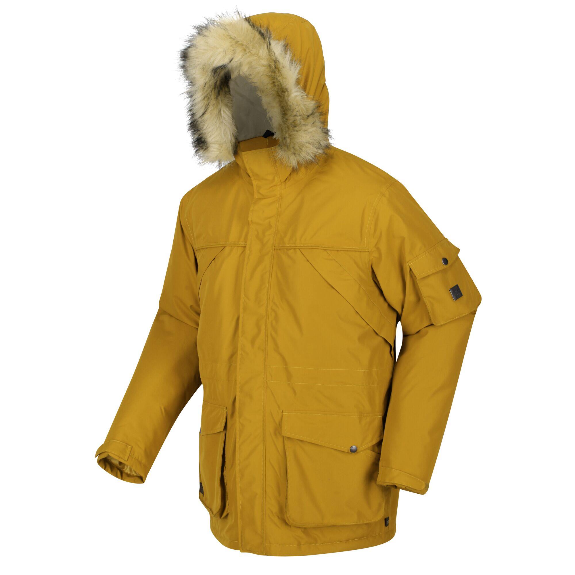 SALINGER Men's Parka (Dark yellow)