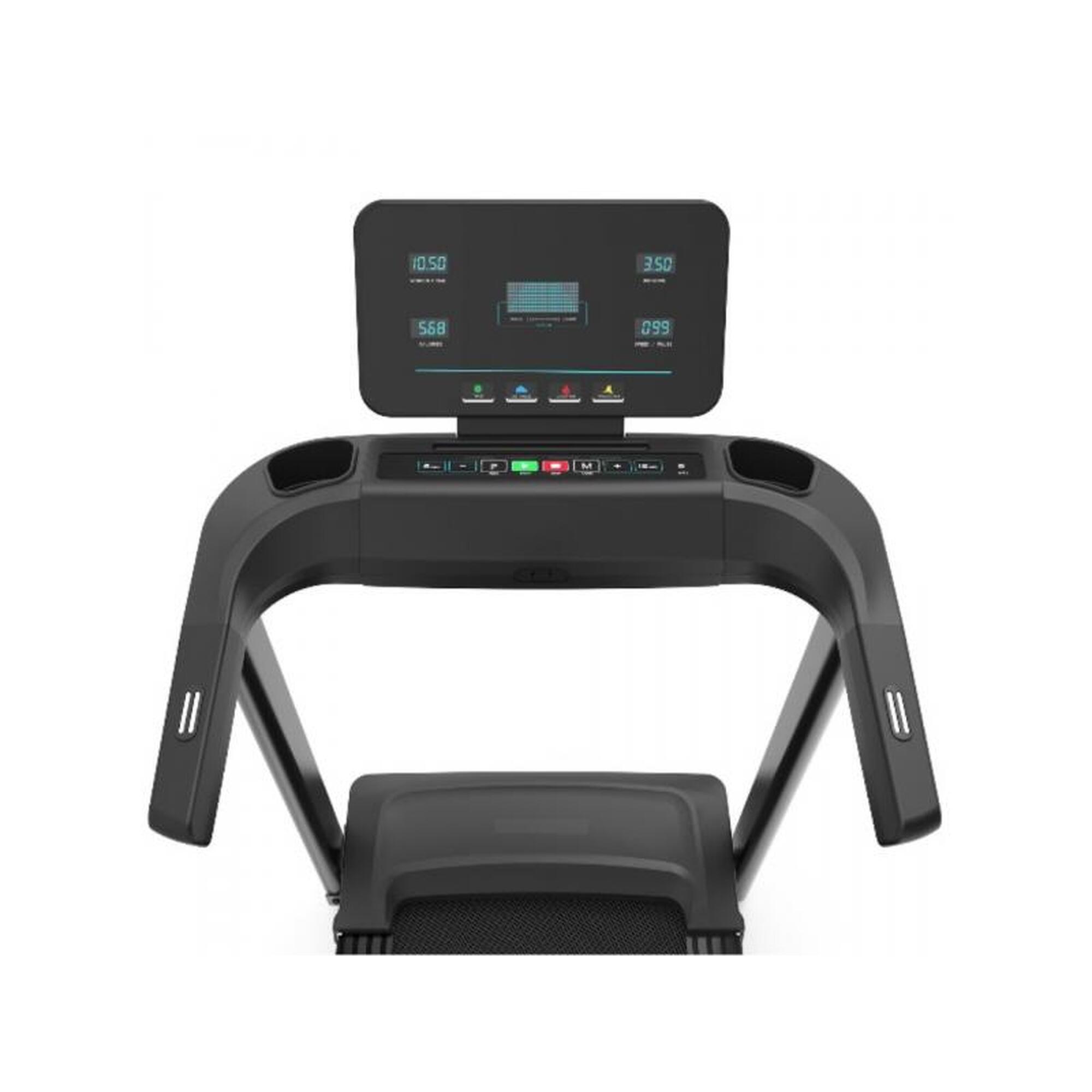 Banda de alergat Bodyfit Z5500, motor de 2.5 CP, inclinatie manuala, greutate su