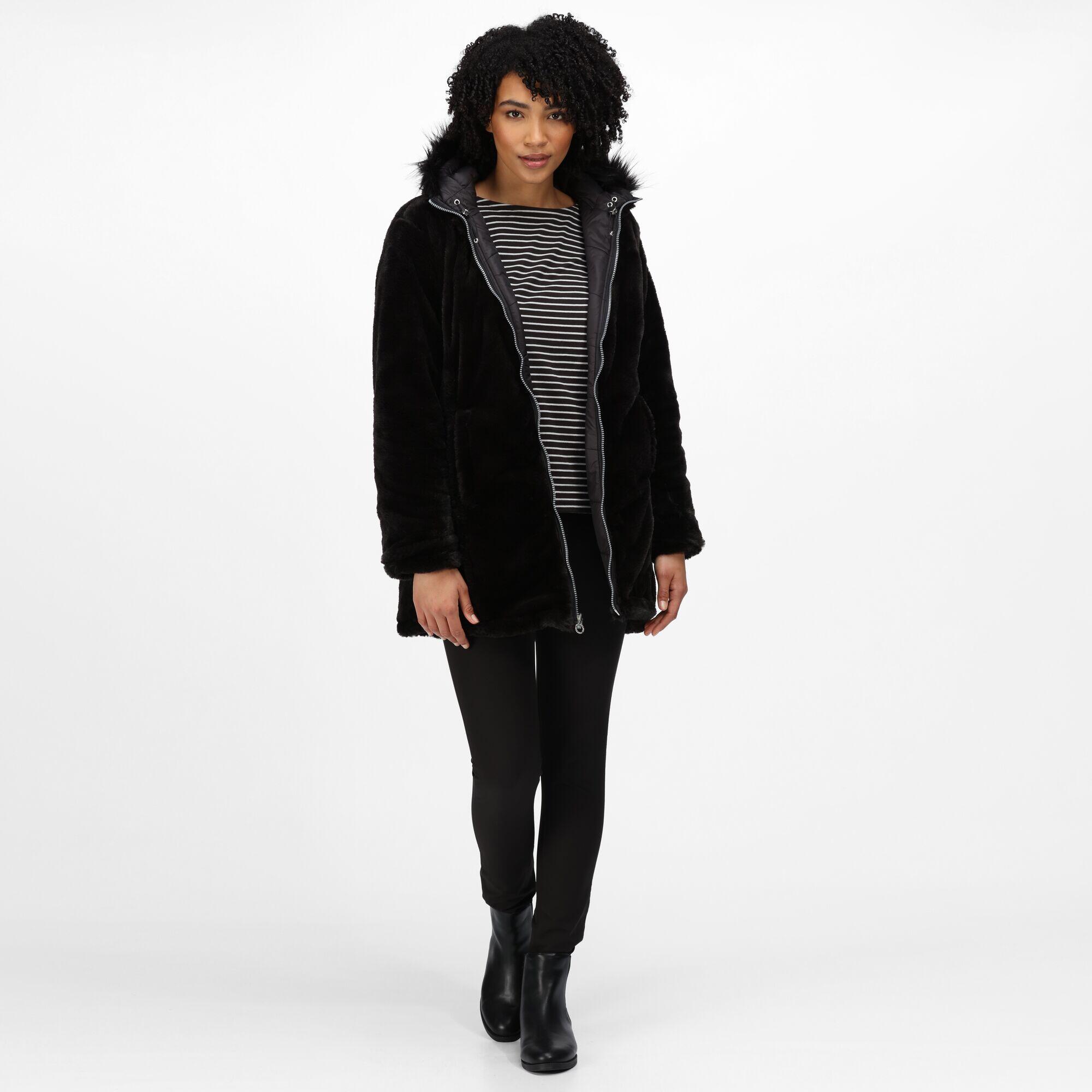 Women's CHARLIZE parka (Black)