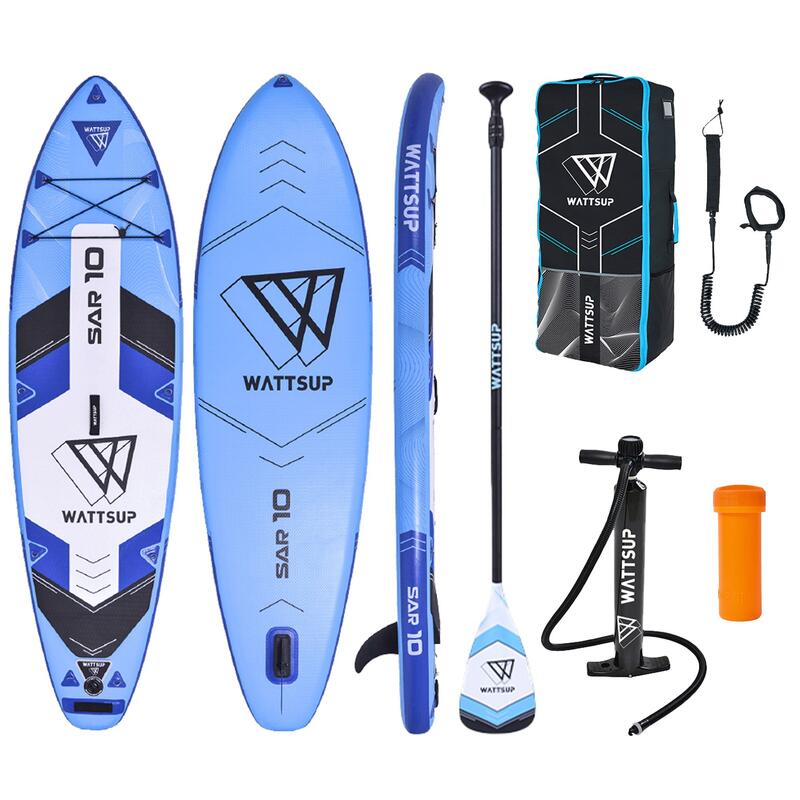 Stand Up Paddle SUP board opblaasbaar met accessoires - SAR 10