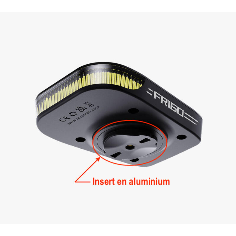 Ravemen FR160 Stirnlampe für DAYLIGHT-Zählerhalterungen