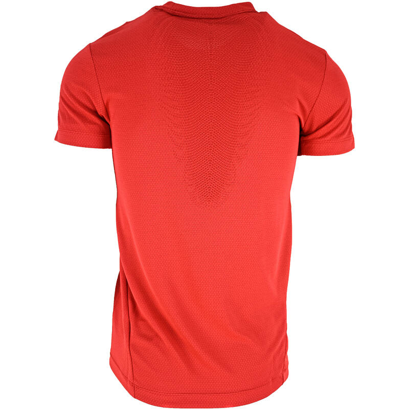 Camiseta de manga corta adidas Heat Warrior, Rojo, Hombre