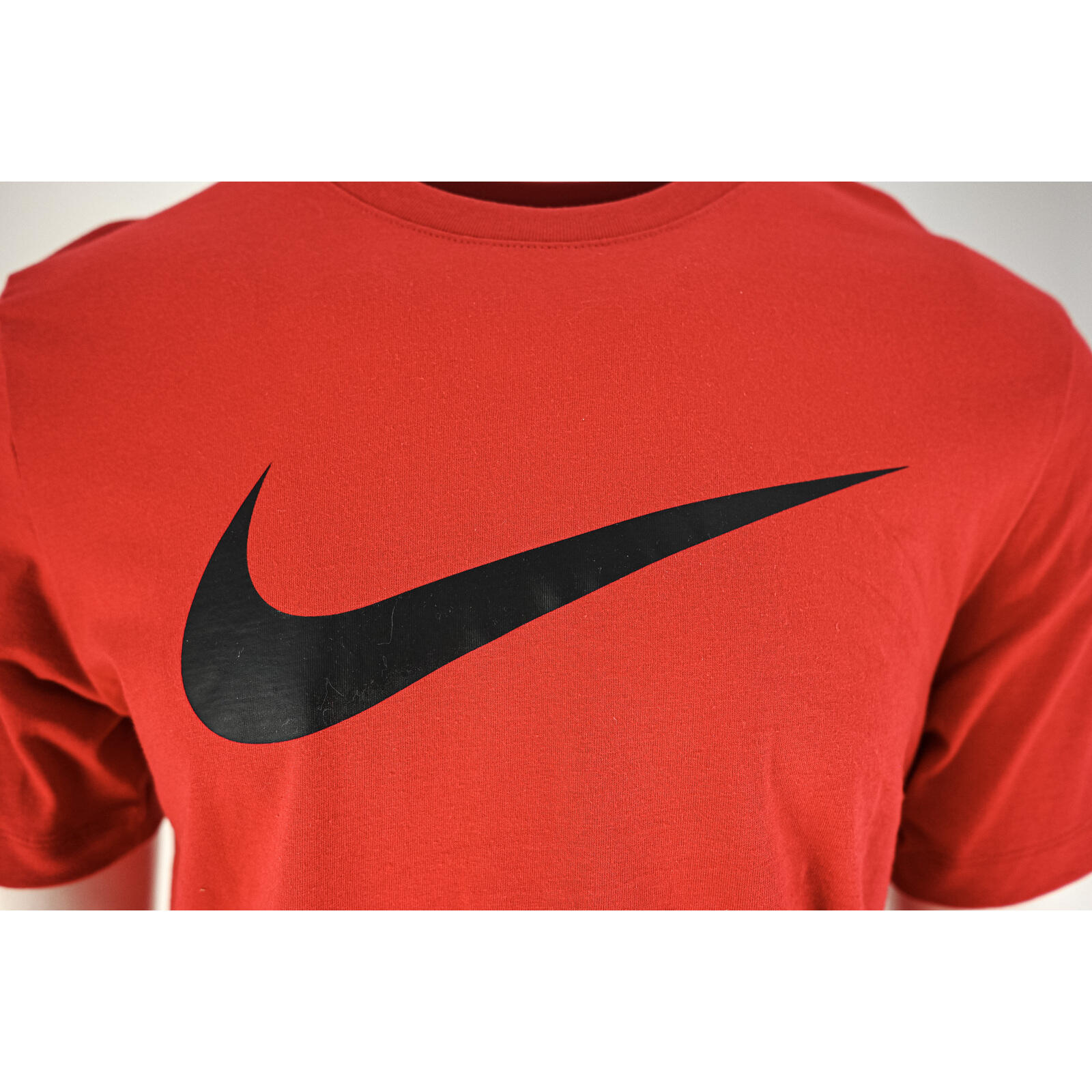 T-shirt Nike Icon Swoosh, Rouge, Hommes 4/5