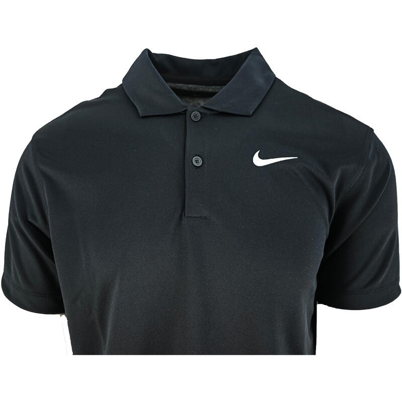 Tricou barbati Nike Court Dri-FIT Tennis Polo, Negru