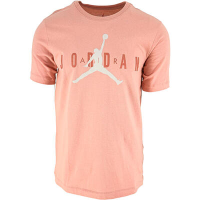 T-shirt nike jordan air wordmark. roze. mannen
