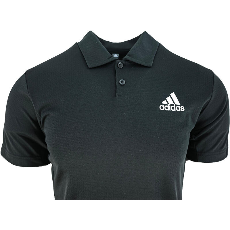 T-shirt adidas Heat Rdy Tennis Polo, Noir, Hommes