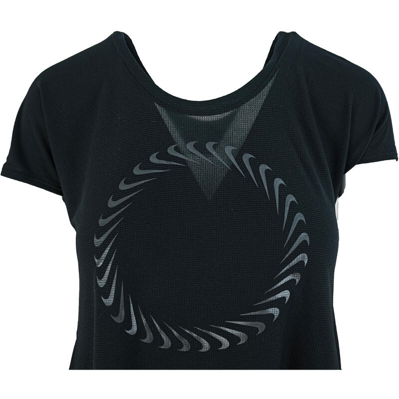 T-shirt Nike Icon Clash Miler SS, Noir, Femmes