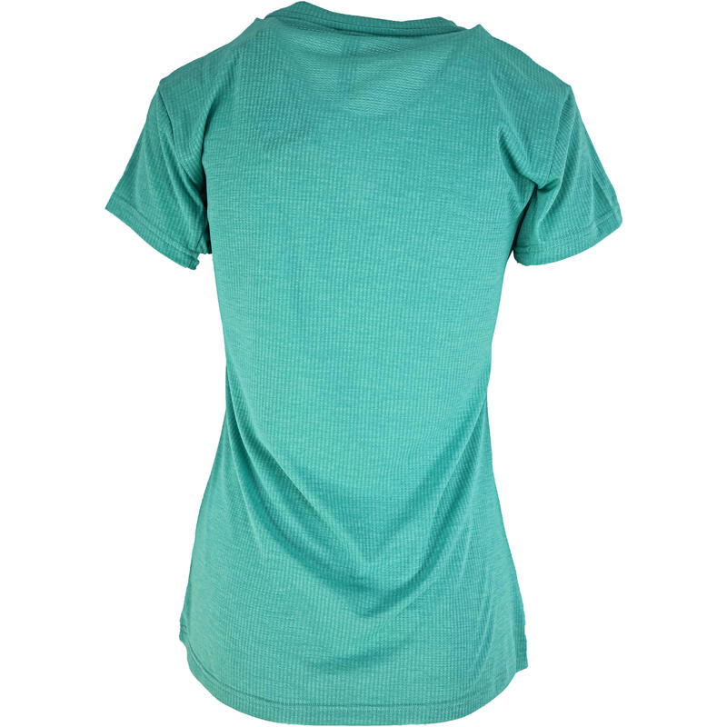 Camiseta de manga corta adidas Tivid, Azul, Mujer