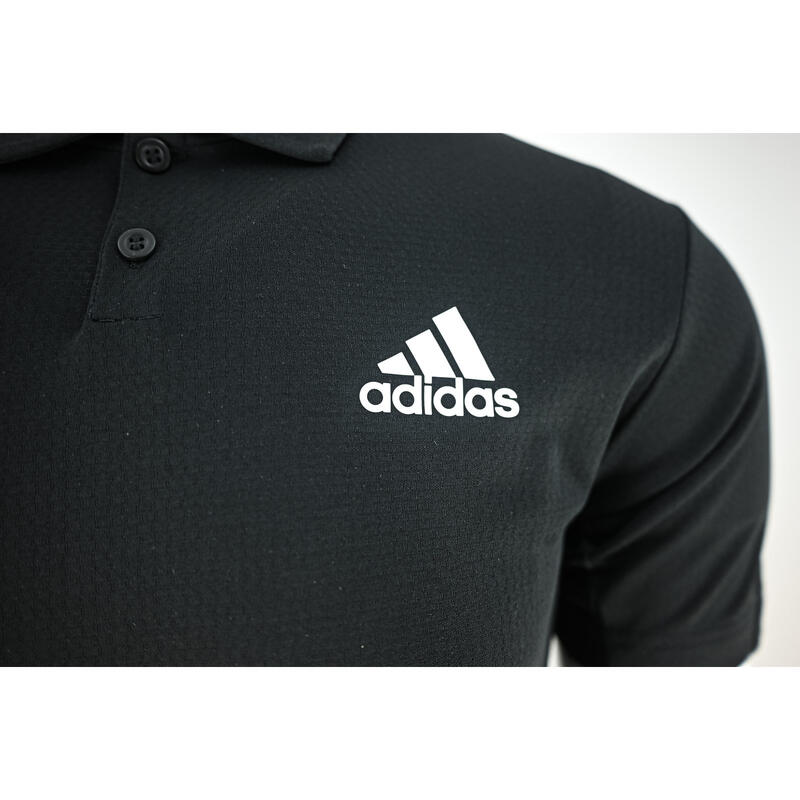 T-shirt adidas Heat Rdy Tennis Polo, Noir, Hommes