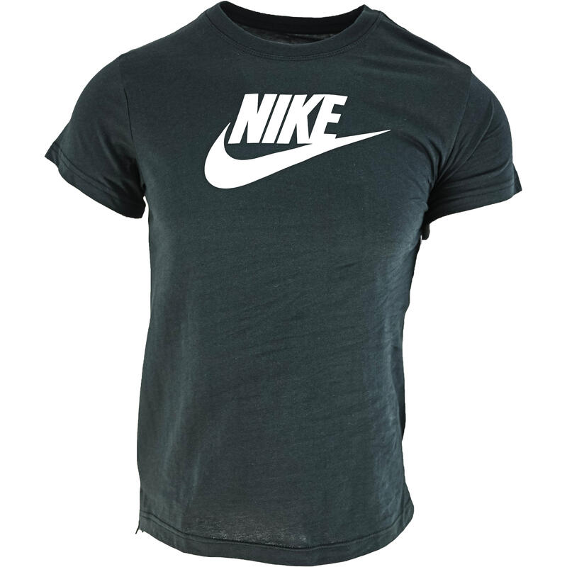 Camiseta de manga corta Nike Sportswear Basic Futura, Negro, Niños