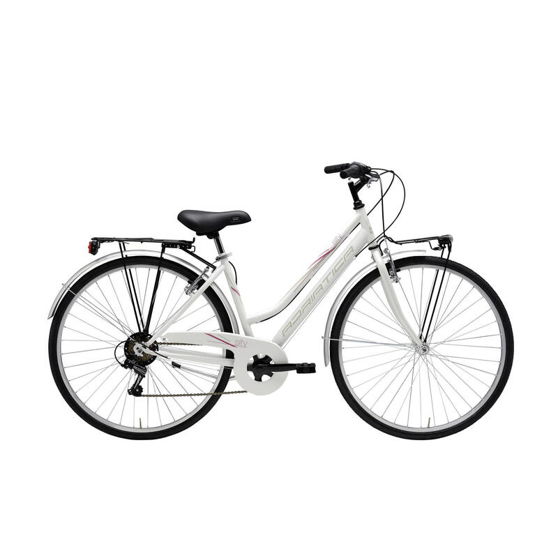 ADRIATICA Cityfahrrad 28 Zoll MOVIE Lady, white