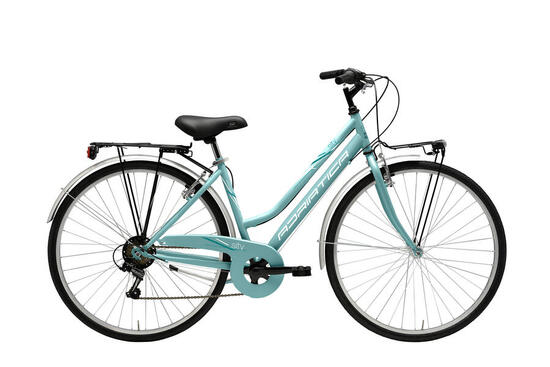 Cityfahrrad 28 Zoll MOVIE Lady, aquamarin