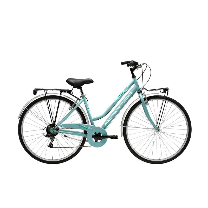 ADRIATICA Cityfahrrad 28 Zoll MOVIE Lady, aquamarin