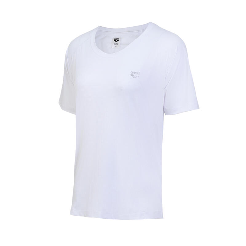 MOTION X LADIES GRAPHIC SHORT SLEEVES TEE SHIRT - WHITE