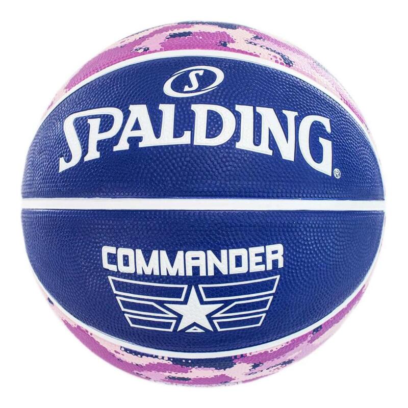 Balón de Baloncesto Spalding COMMANDER SOLID PURPLE PINK Talla 6