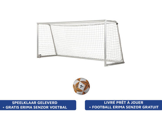 Professioneel voetbaldoel 3x1,5m (aluminium)