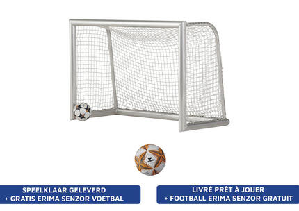 Professioneel voetbaldoel 180x120cm (aluminium)
