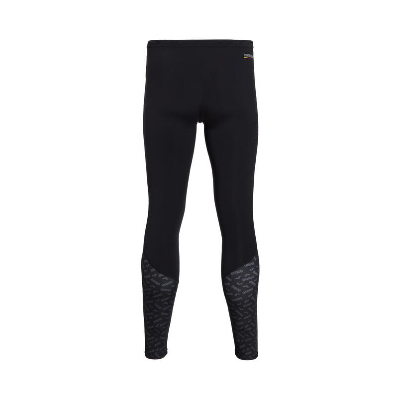 BLACK LABEL MEN Swimwear THIN THERMAL PANTS - BLACK