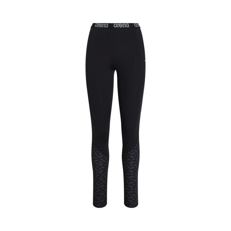 BLACK LABEL LADIES SWIMWEAR THIN THERMAL PANTS - BLACK