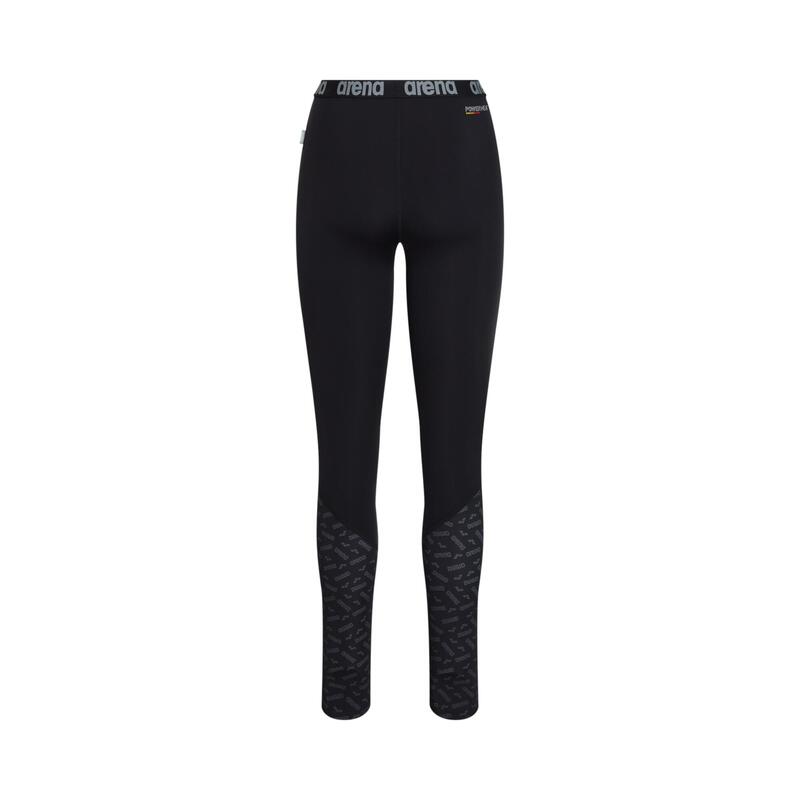 BLACK LABEL LADIES SWIMWEAR THIN THERMAL PANTS - BLACK