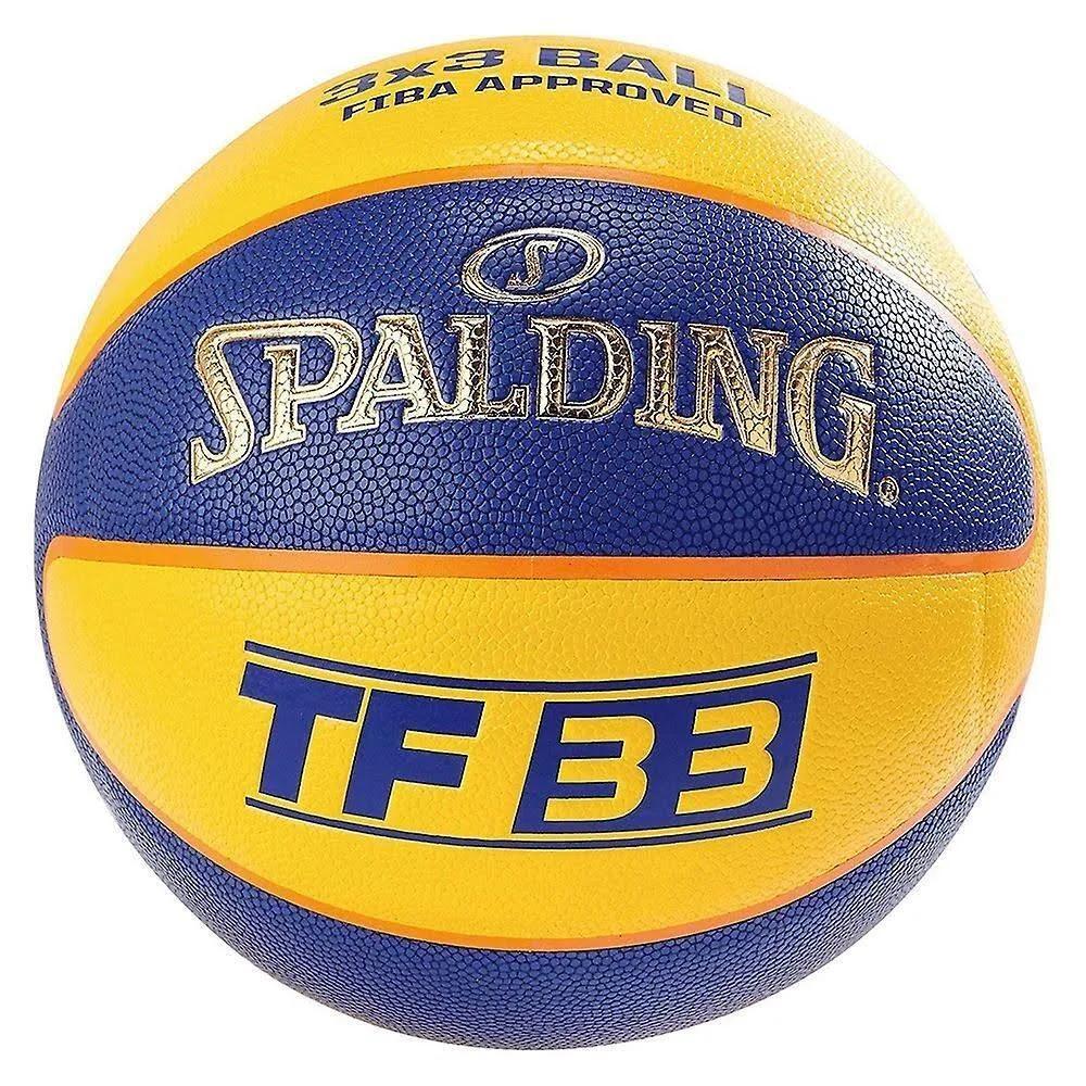 SPALDING Spalding Official TF-33 basketbalový míč žluto-modrý velikost 6
