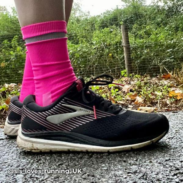 Proviz Classic Airfoot Reflective Running Socks - Mid Length 5/5