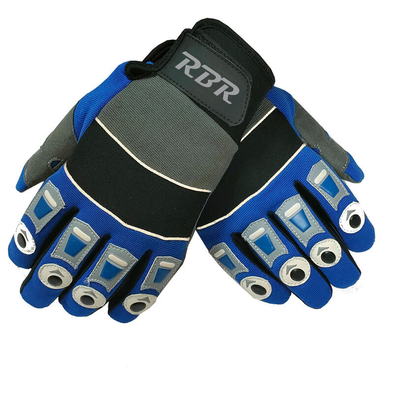 Guantes Bike Reflect. TALLA L ( Azul)