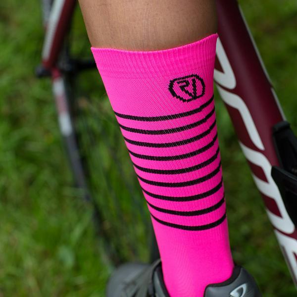 Proviz Classic Mid Length Stripe Cycling Socks 2/3