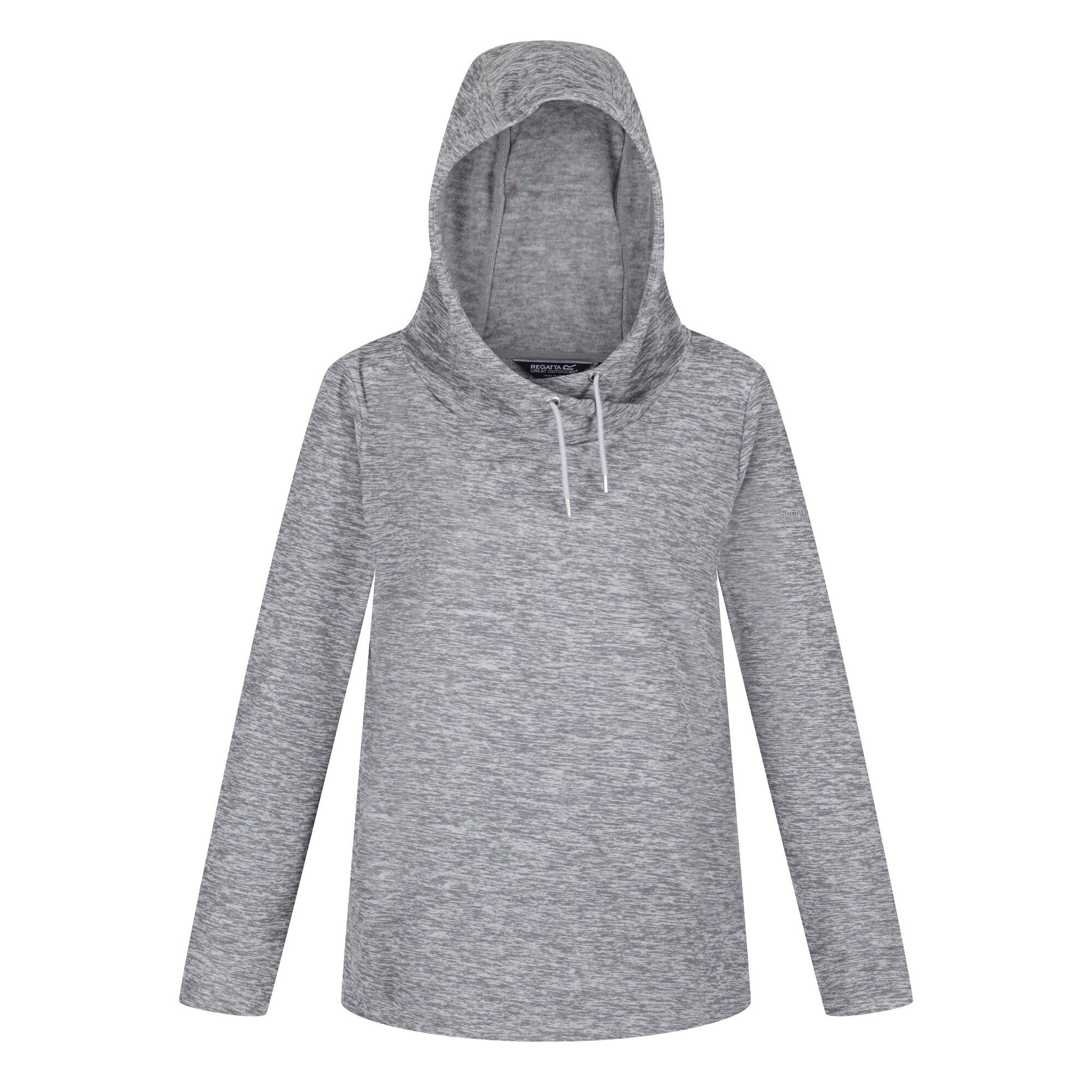 Womens/Ladies Kizmit II Fleece Top (Cyberspace Grey Marl) 1/5