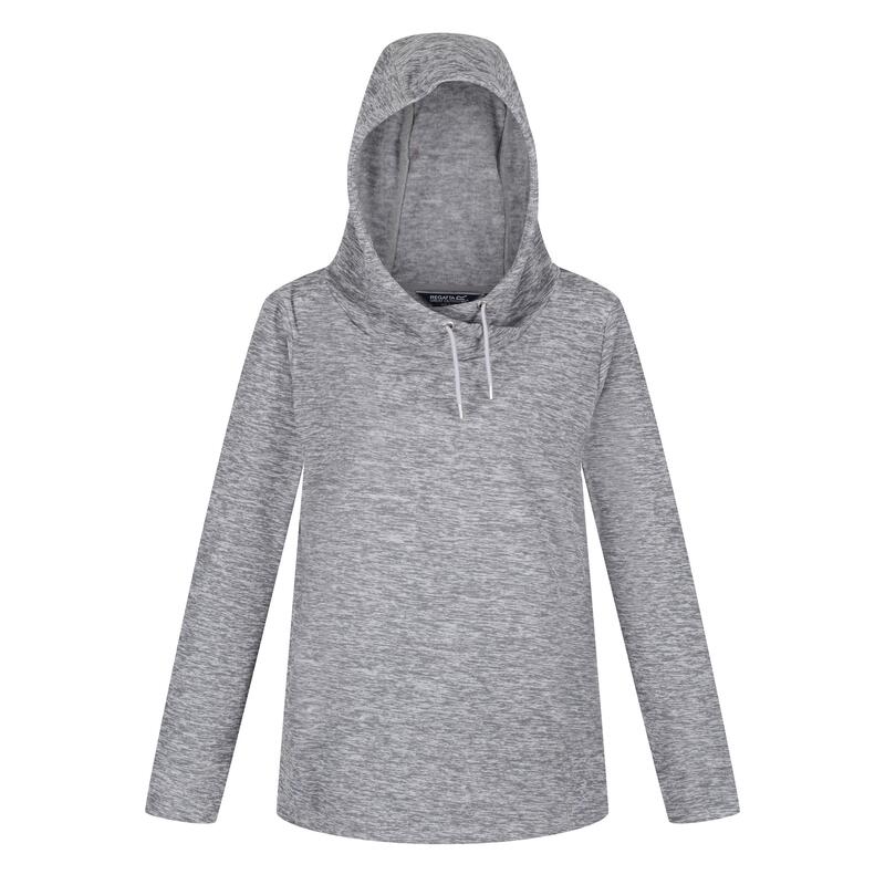 Dames Kizmit II Fleece Hoodie (Cyberspace Grijs Mergel)