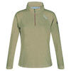 Geweldige Outdoor Dames Montes Half Zip Fleece Top (Capulet)