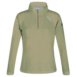 Geweldige Outdoor Dames Montes Half Zip Fleece Top (Capulet)