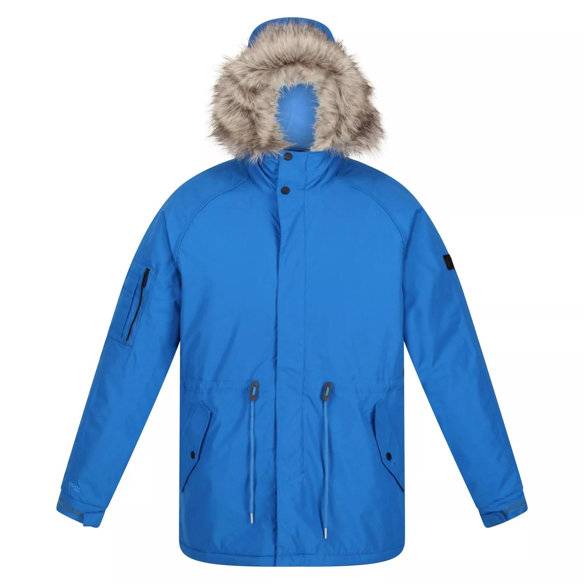 REGATTA Mens Salinger III Parka (Snorkel Blue)