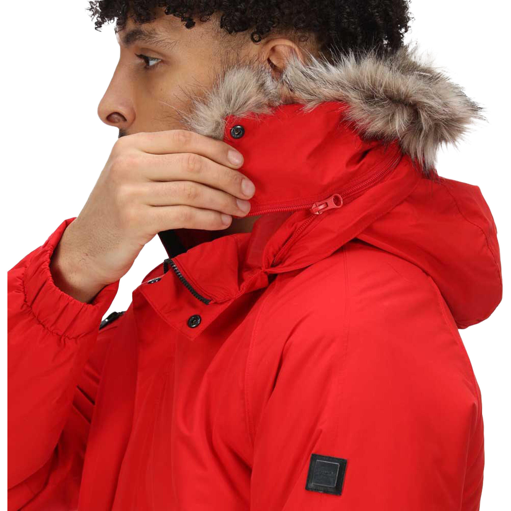 Mens Salinger III Parka (Code Red) 3/4