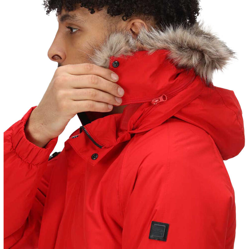 Parka SALINGER Homme (Rouge)