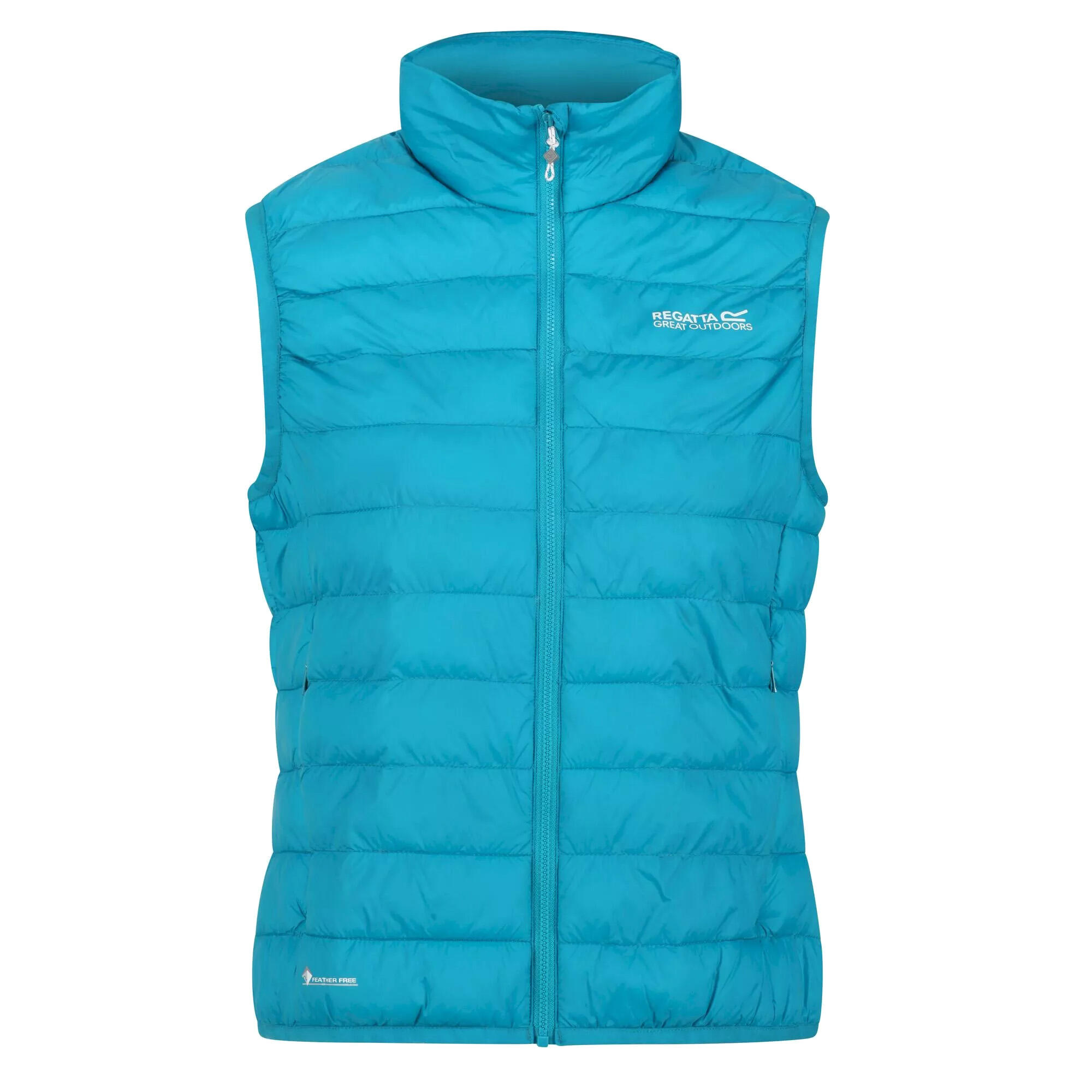 Giacca senza maniche HILLPACK donna (turchese chiaro)